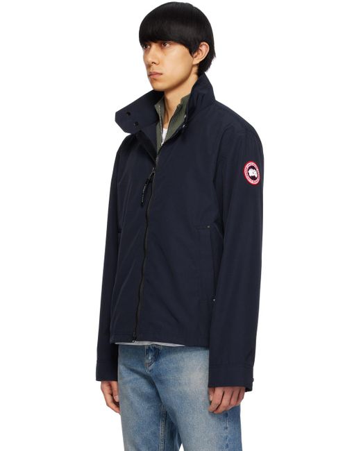 Blouson rosedale bleu marine Canada Goose pour homme en coloris Blue