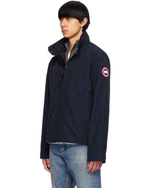 Canada Goose Blue Navy Rosedale Jacket for men