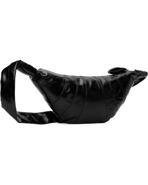 Lemaire Black Medium Croissant Bag