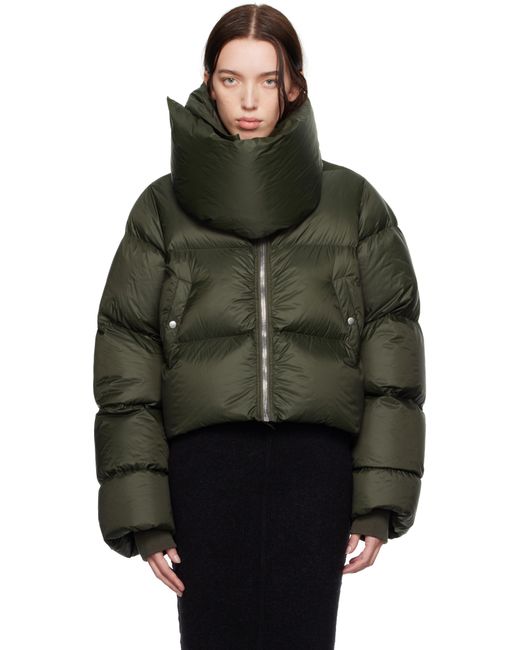 rick owens funnel neckダウン　23fw Rick Owens Giacca Piumino Funnel Neck Jacket | eBay