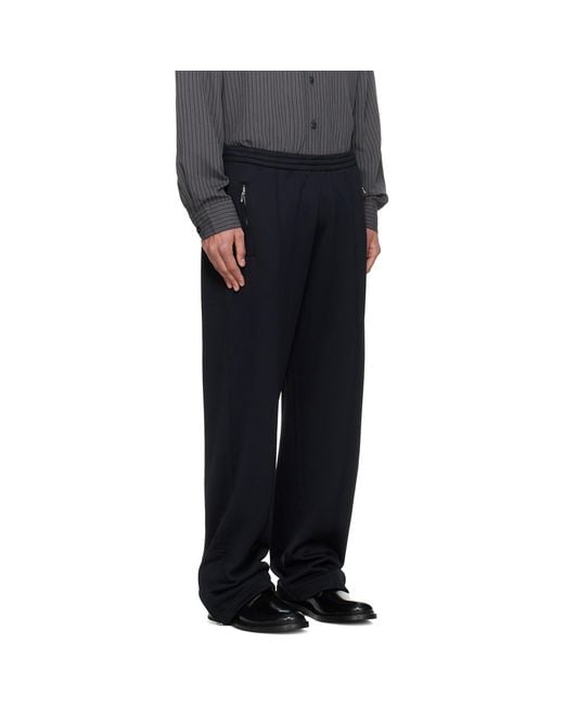 Our Legacy Black Track Sweatpants for men