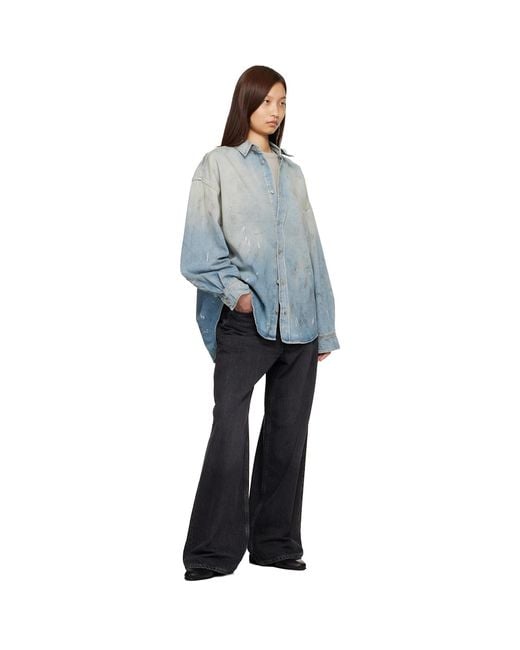 Acne Black Loose Fit 1981 Jeans