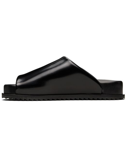 Yume Yume Black Finn Slides for men