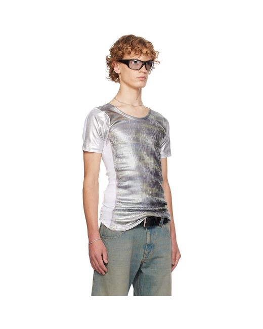 SECONDA Gray Khaki & Ssense Exclusive T-Shirt for men