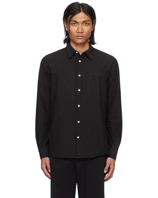 Norse Projects Black Osvald Shirt for men