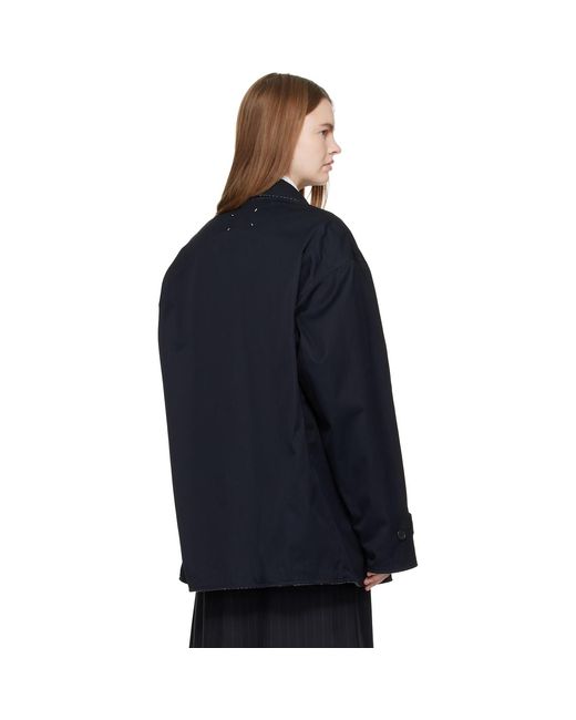 Maison Margiela Blue Sports Jacket