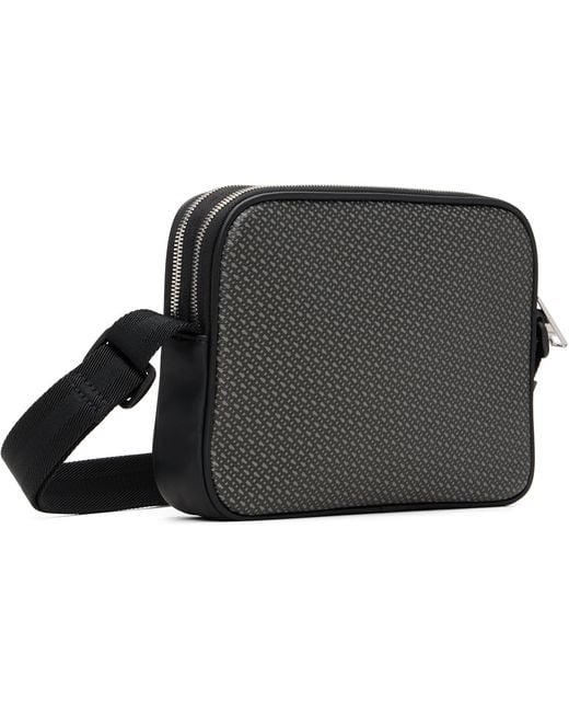 Boss Black Printed-Logo Bag for men