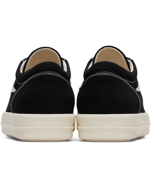 Rick Owens Black Tower Vintage Sneaks Sneakers