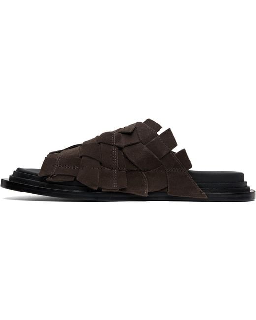 CAMPERLAB Black Nada Sandals for men