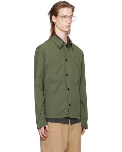 Chemise verte à poches PS by Paul Smith pour homme en coloris Green