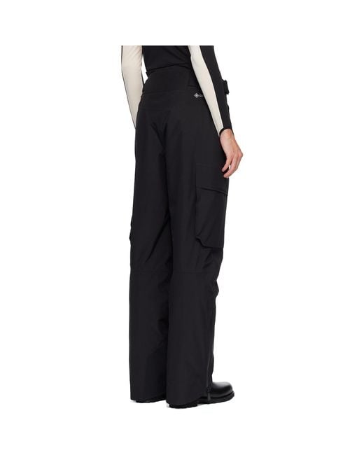 Moncler Black Padded Gore-Tex Ski Pants