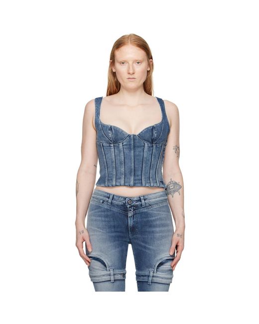 Off-White c/o Virgil Abloh Blue Shirts