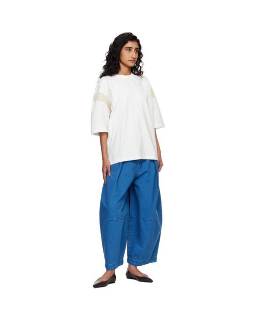 YMC White Off- Skate T-Shirt