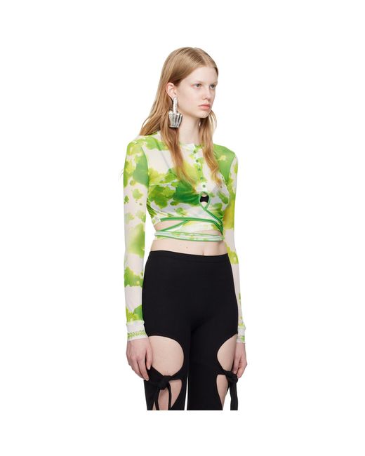OTTOLINGER Multicolor Ssense Exclusive Green Long Sleeve T-shirt