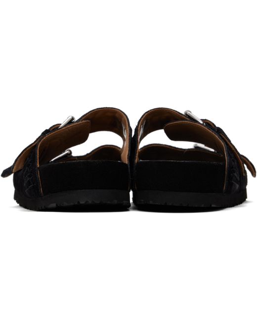 メンズ Isabel Marant ブラック Lekson サンダル Black