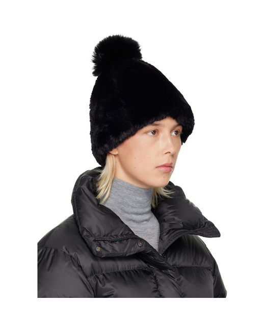 Max Mara Black Casta Beanie