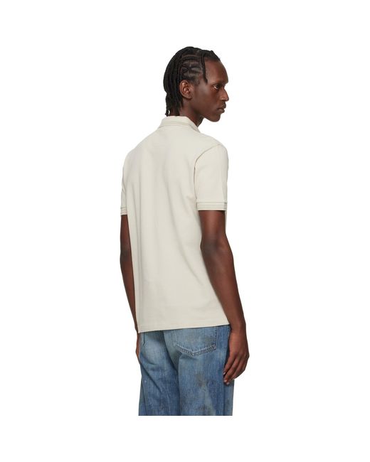 Boss Black Cotton Piqué Paddy Polo for men