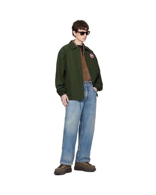 Canada Goose Green Regency Jacket for men