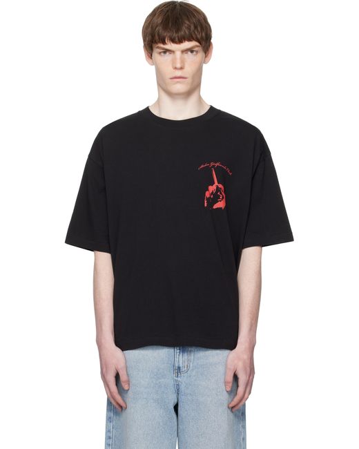 Stolen Girlfriends Club Black Smoking Kills Relaxed T-Shirt for men