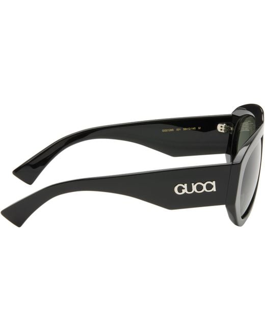 Gucci Black Mask Frame Sunglasses