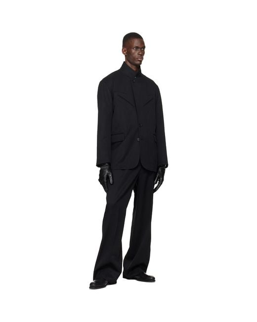 Sir Black Light Wool Blazer for men