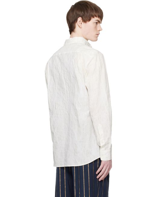 Vivienne Westwood メンズ オフホワイト 2 Button Krall シャツの通販 