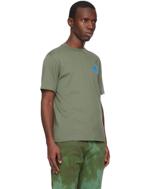 AFFXWRKS Green Printed T-shirt for men