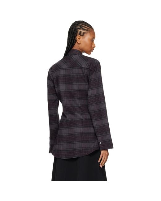Our Legacy Black Daisy Shirt