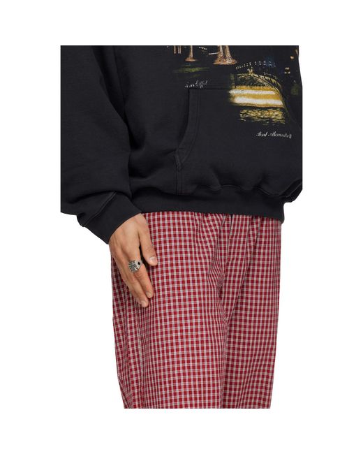 Vetements Metallic Triple Biker Cross Logo Ring for men