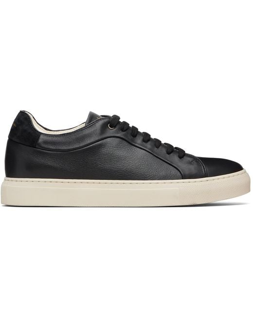 Paul Smith Black Leather 'Basso' Sneakers for men