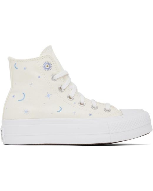 Converse Black Off-white Chuck Taylor All Star Lift Sneakers
