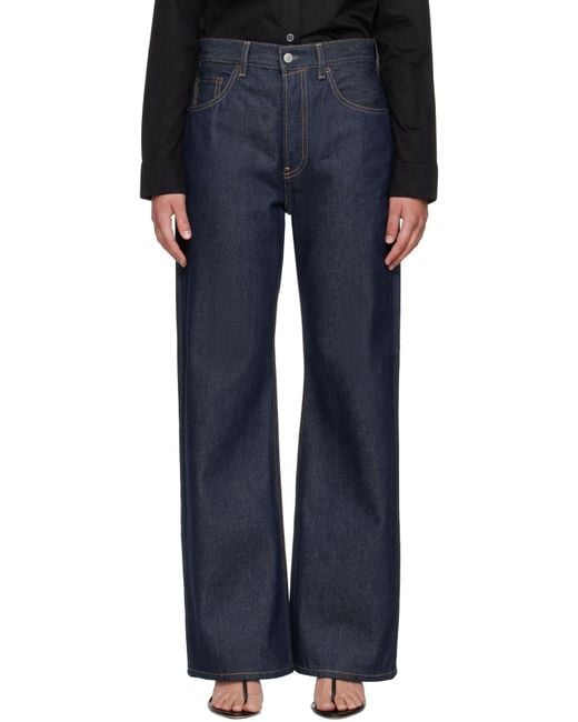 Acne Blue Regular Fit 2021F Jeans