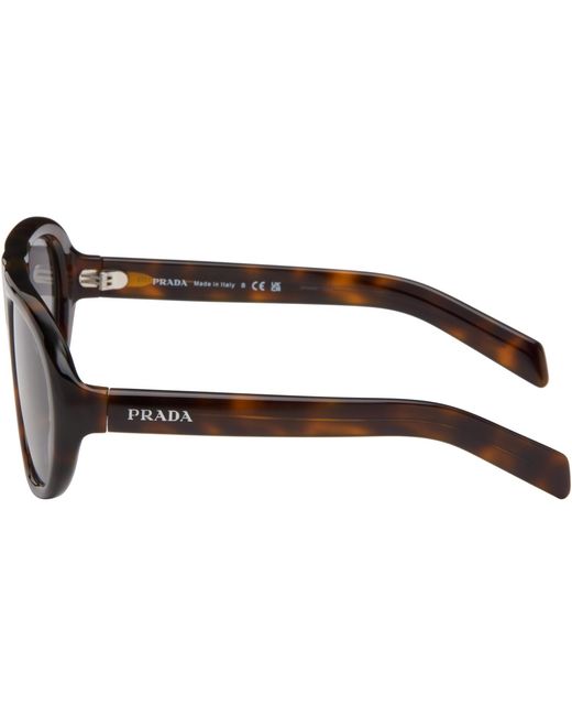 Prada Gray 'Prada Shadowplay' Sunglasses