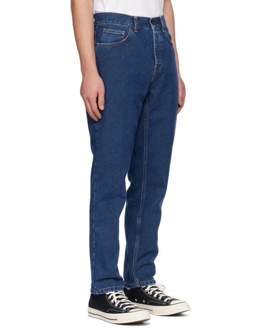 Carhartt Blue Newel Jeans for men