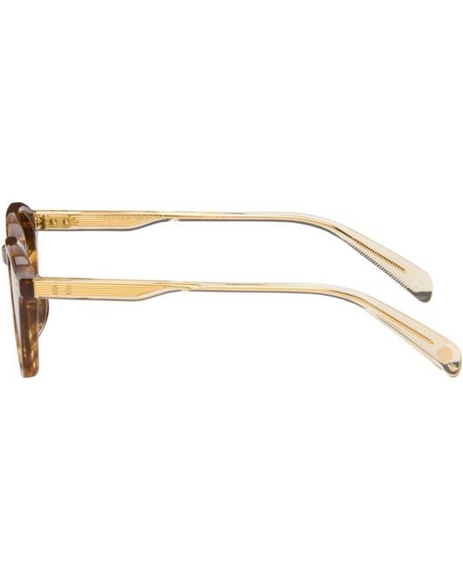 Lunetterie Generale Brown Only Romance Sunglasses for men