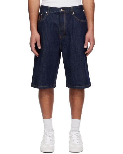 メンズ BBCICECREAM ブルー Astro デニムショートパンツ Blue