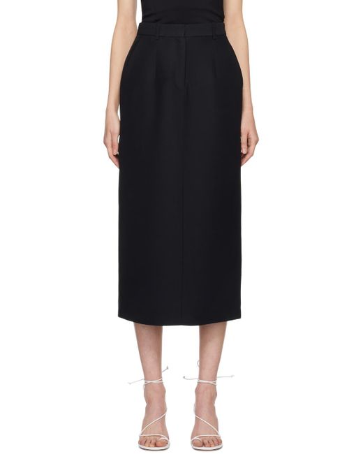 Co. Black Tailo Midi Skirt