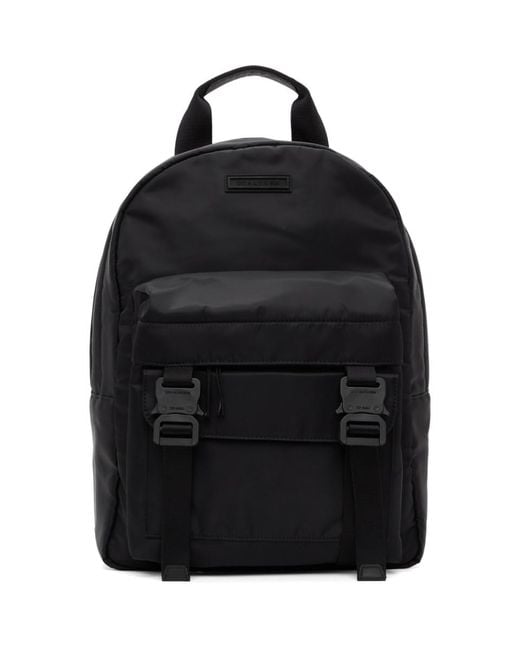 1017 ALYX 9SM Black Double Front Pockets Backpack for men
