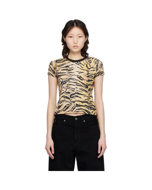 KENZO Black Paris Tiger' T-Shirt