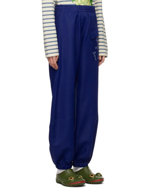 J.W. Anderson Blue Twisted Lounge Pants
