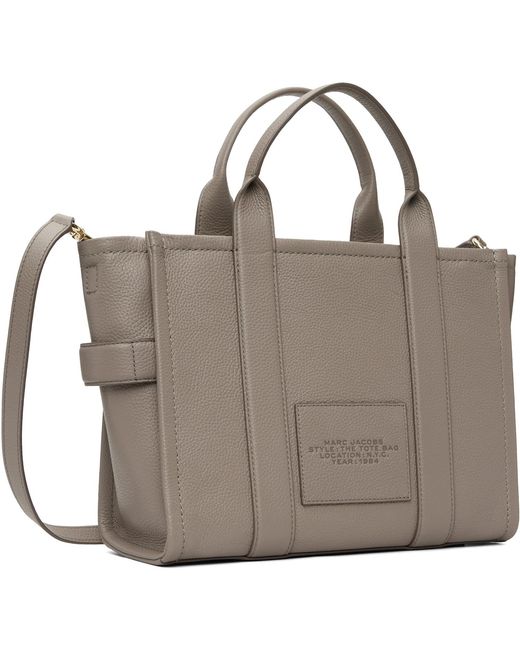 Marc Jacobs Multicolor Taupe 'The Leather Medium' Tote