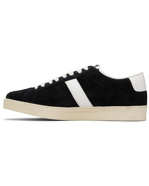 Tom Ford Black Suede Blake Sneakers for men