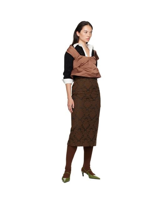 ShuShu/Tong Black Three-dimensional Pleated Top