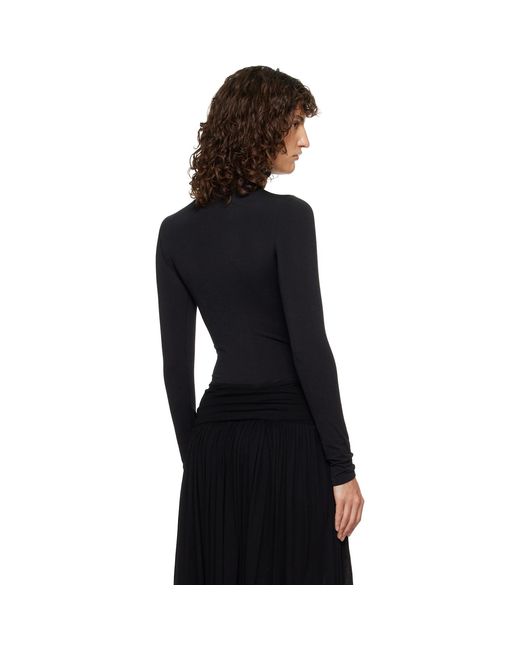 Wolford Black Colorado String Bodysuit