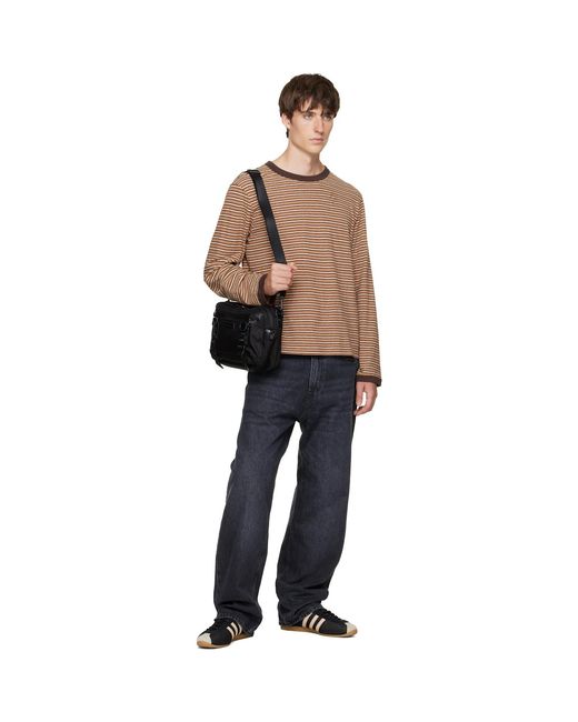 Master Piece Black Potential Shoulder Bag for men