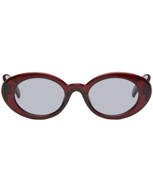 Le Specs Black 'Nouveau Vie' Sunglasses