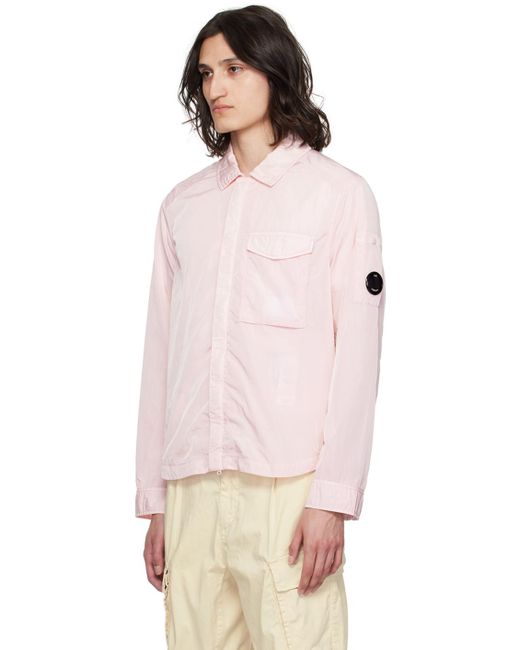 C P Company Pink Pocket Jacket for men