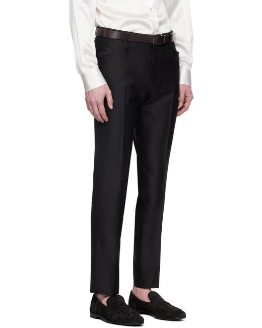 Pantalon atticus noir Tom Ford pour homme en coloris Black