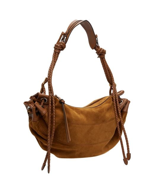 Isabel Marant Brown Tan Maia Medium Shoulder Bag