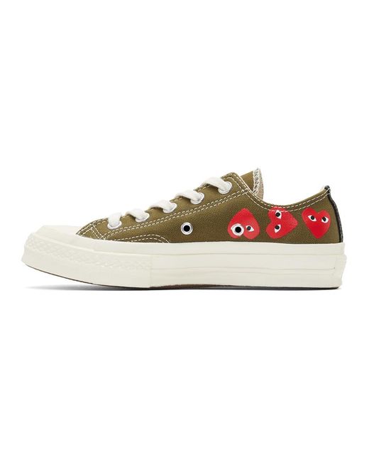 low top heart converse